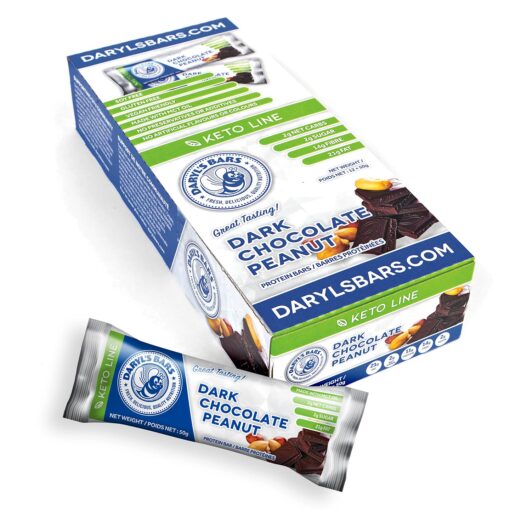 Dark Chocolate Peanut Keto Nutrition Bar