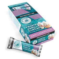 Frosted Vanilla Cupcake Protein Bars